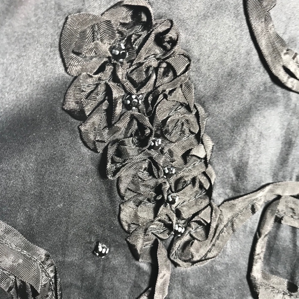 Laundry by Shelli Segal A-Line Skirt with Soutache - Picture 2 of 10